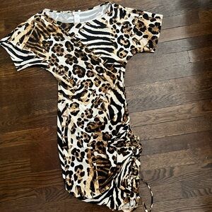 Cache Animal Print Dress.  Size Small